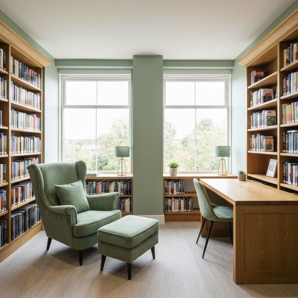 Educational library and study space